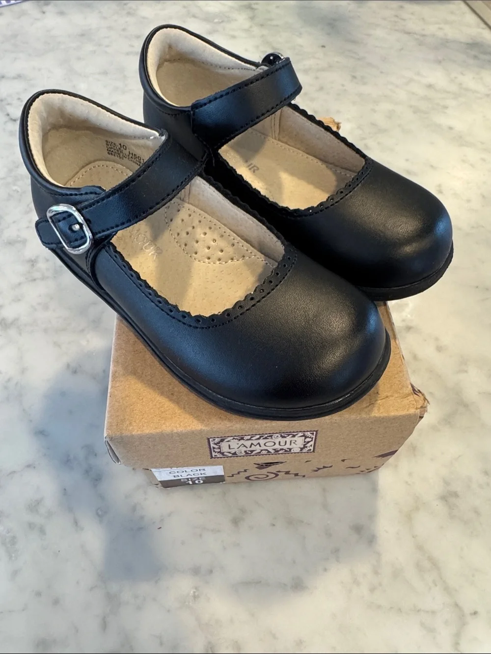 L'Amour Black  Chloe Mary Jane